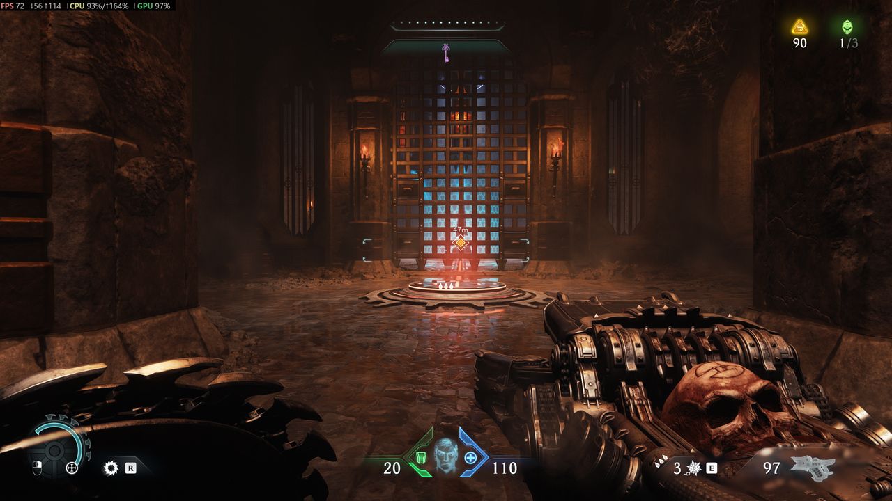 DOOM The Dark Ages na najwyższych ustawieniach z samym DLSS
