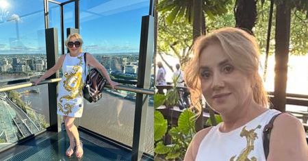 Danuta Martyniuk eksploruje Australię w sukience za 1600 złotych i z plecakiem za ponad 5 TYSIĘCY. Taka to pożyje?
