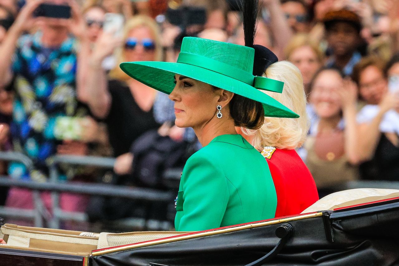 Kate Middleton at Trooping the Colour, 2023.