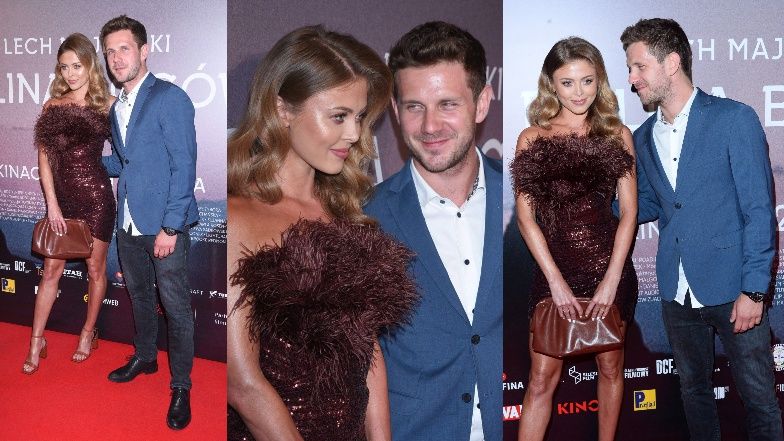 Antek Królikowski i Joanna Opozda wdzięczą się na ściance