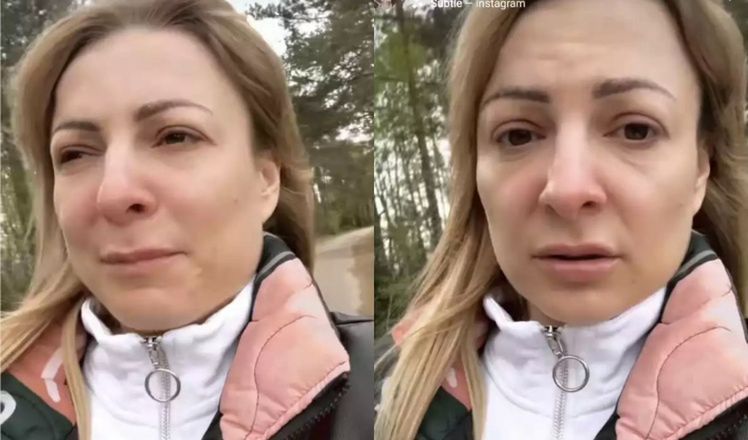 Magdalena Narożna żali się na dolegliwości alergika 