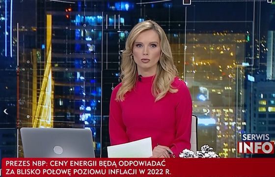 TVP Info informuje o nowej prognozie inflacji tak, żeby nie podać jej wysokości