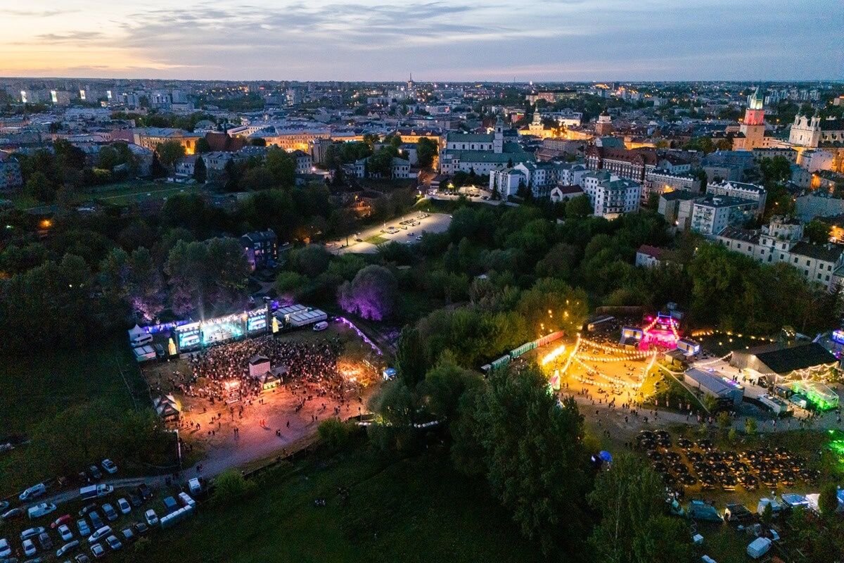 Lublinalia 2024 na terenach zielonych Browaru Perła