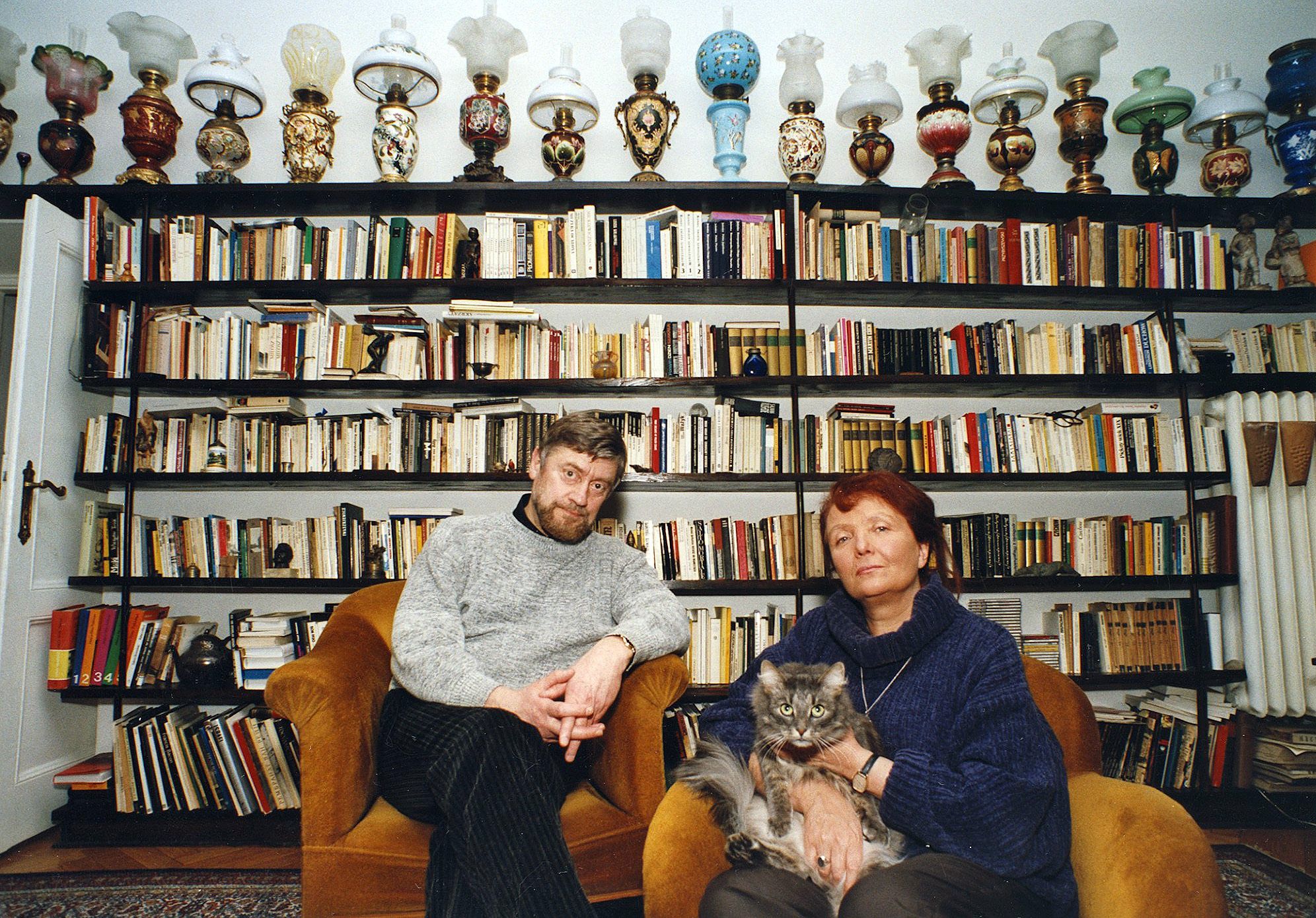 Janusz Michałowski i Izabella Cywińska