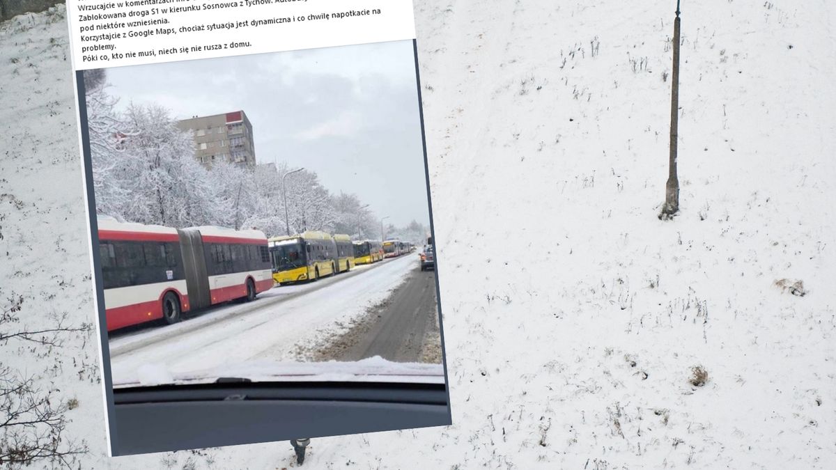 Paraliż w Sosnowcu