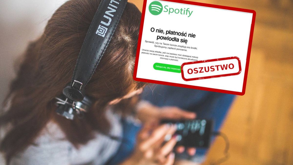 Oszustwo "na Spotify"