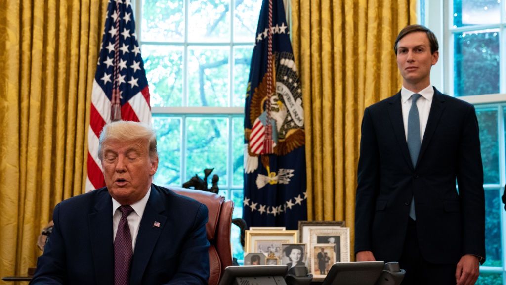 Donald Trump i Jared Kushner