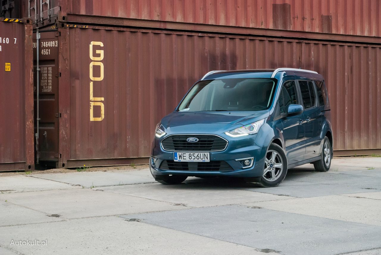 Ford Tourneo Connect nie porywa stylistyką, ale nie takie jest jego zadanie