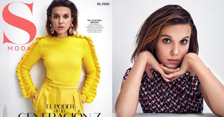 15-letnia Millie Bobby Brown pozdrawia z kolejnej modowej okładki