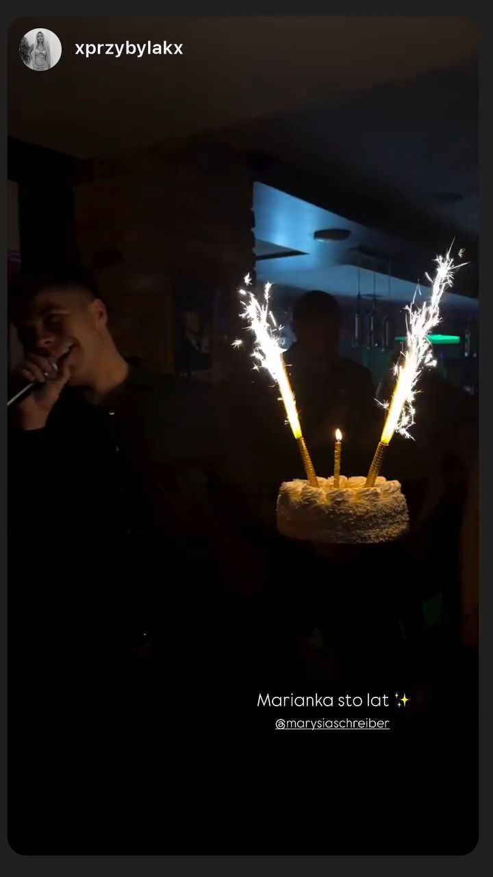 Tak wyglądała impreza urodzinowa Marianny Schreiber