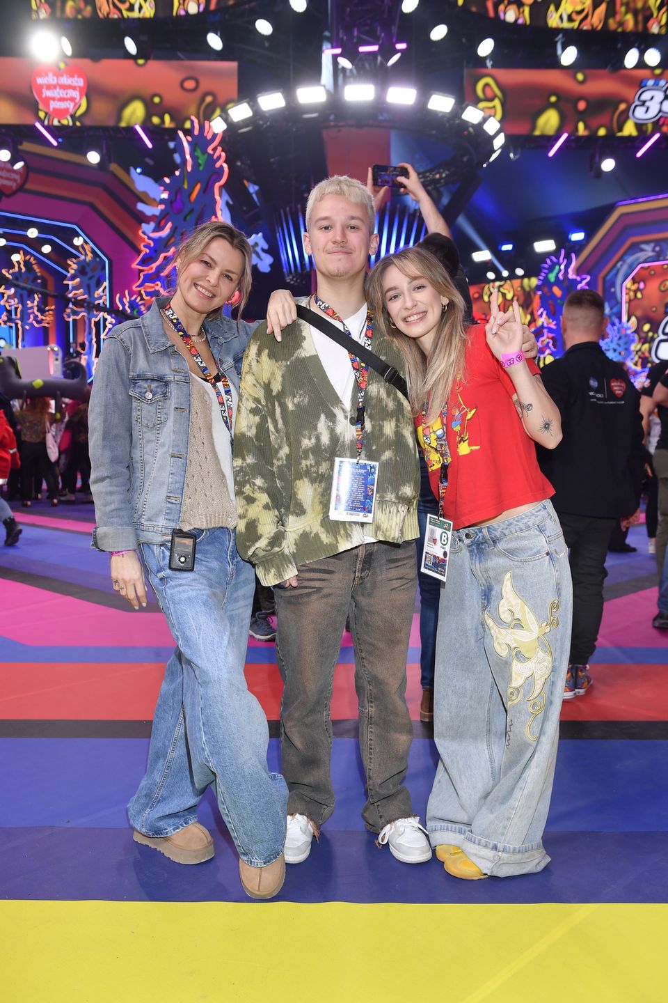 Gwiazdy w studiu WOŚP