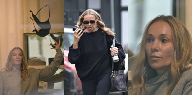 Sonia Bohosiewicz wybrała się na łowy do butiku młodszej siostry: rzucanie stanikiem i rozmowa przez telefon (ZDJĘCIA)