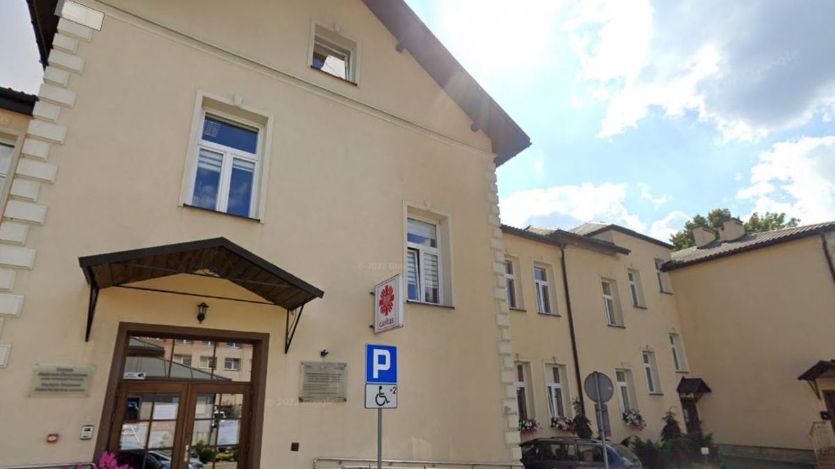 Ciało znaleziono z krośnieńskim hospicjum 