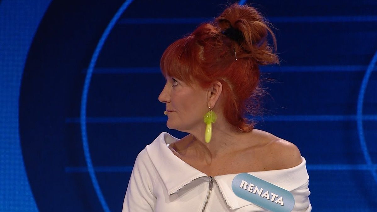 Pani Renata Maron w "Familiadzie"