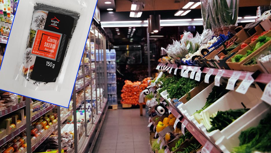 GIS wycofuje sezam czarny i zestawy do sushi. Wykryto w nich tlenek etylenu.