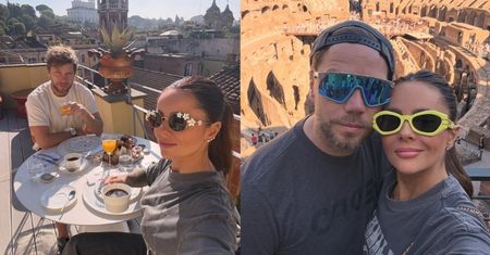 La dolce vita Gabi Drzewieckiej i ukochanego w Rzymie: zwiedzanie zabytków i czułości. Urocza z nich para? (ZDJĘCIA)
