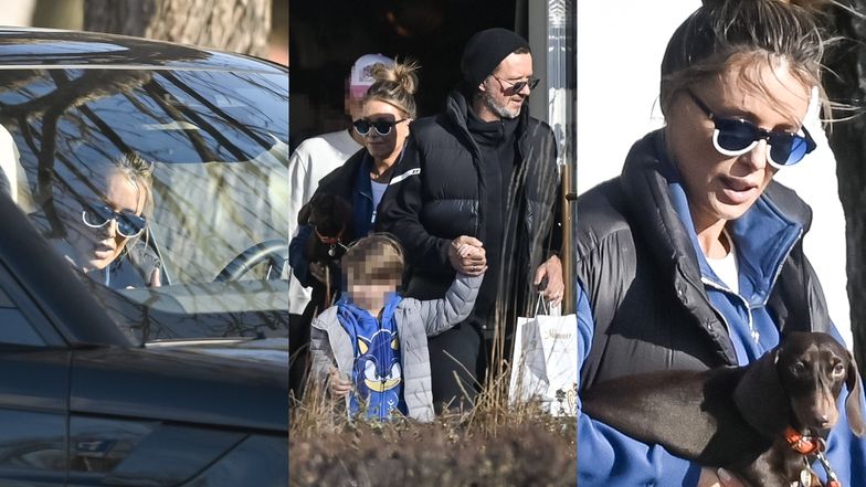 Majdanowie wybrali się z dziećmi do restauracji