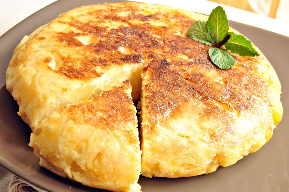 Omlet z ziemniakami