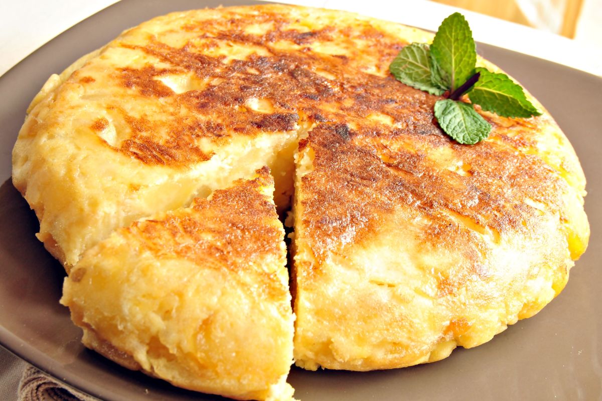 Omlet z ziemniakami