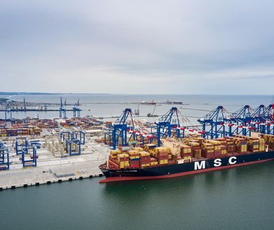 Kapitan kontenerowca był pijany. Pilna interwencja w Gdańsku