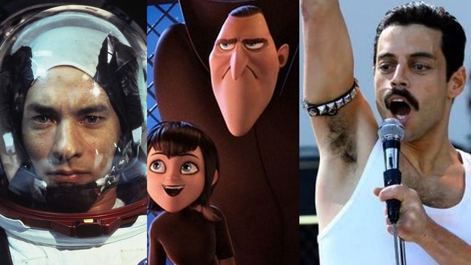 "Apollo 13", "Hotel Transylwania", "Bohemian Rhapsody"
