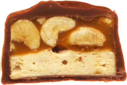 Przekroje 63 różnych batoników z całego świata 55