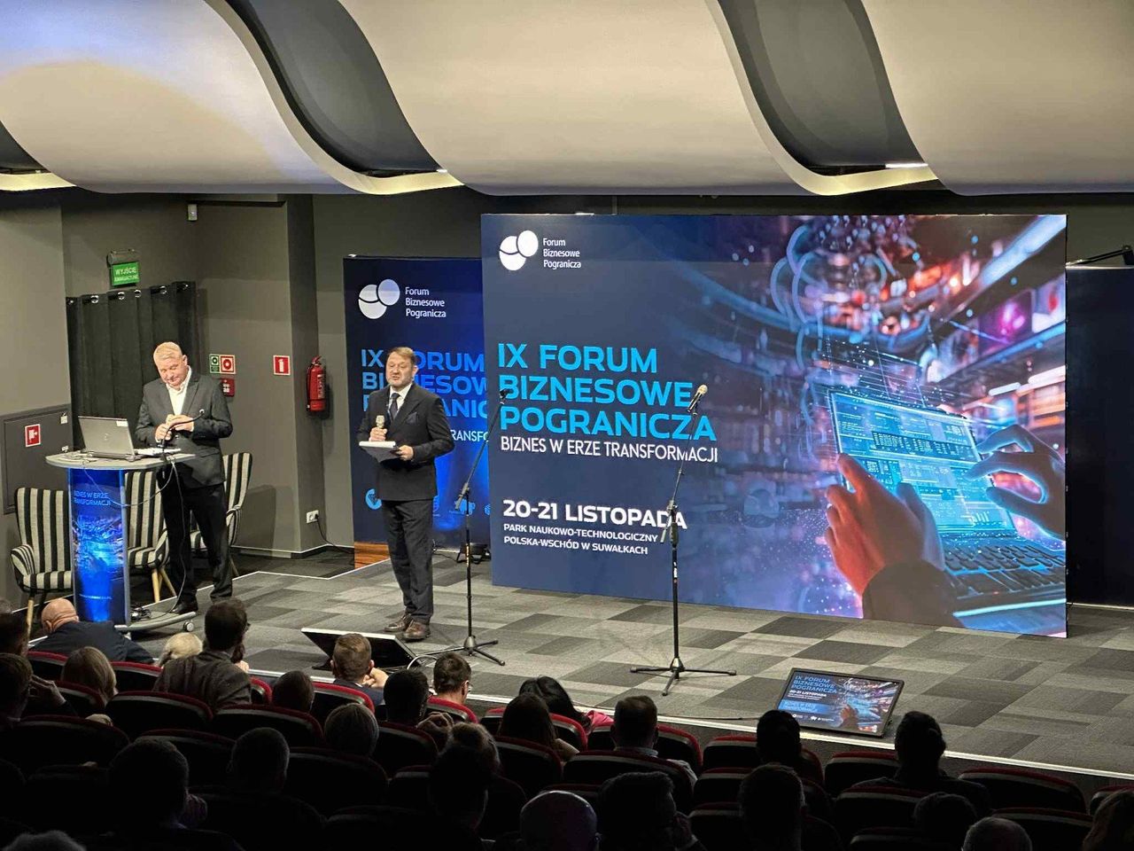 Suwałki: IX Forum Biznesowe Pogranicza. "Biznes w erze transformacji"