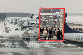 Krzyczeli "pomocy". Paraliż na lotnisku. Pasażerka pokazała, co się działo