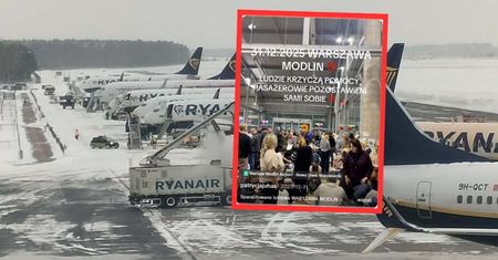 Krzyczeli "pomocy". Paraliż na lotnisku. Pasażerka pokazała, co się działo