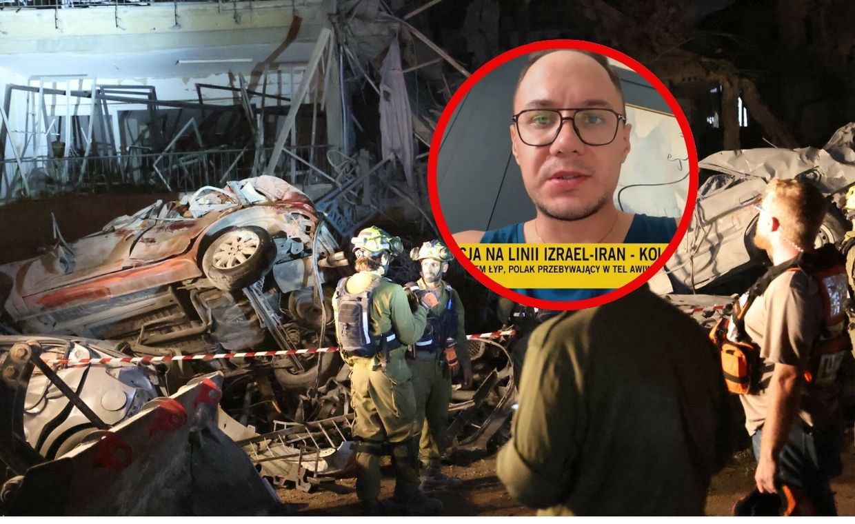 Polak mówi, co dzieje się w Izraelu