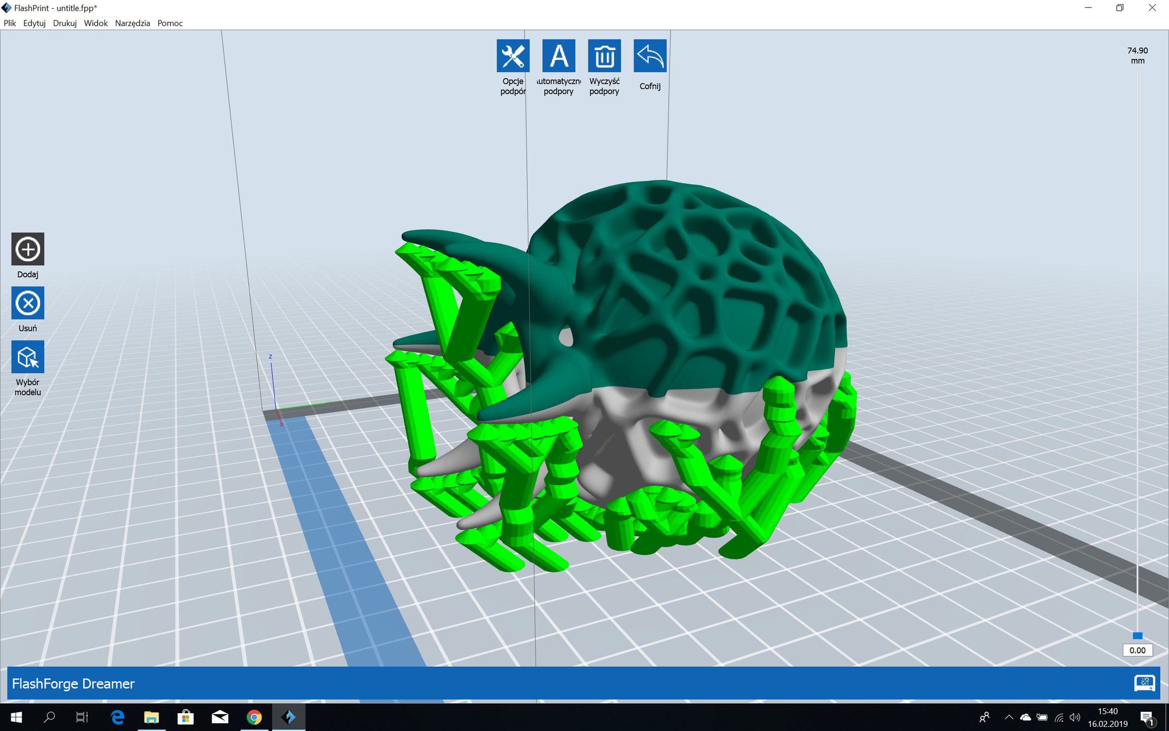 Recenzja FlashForge Dreamer. Druk 3D dwoma materiałami w niezłej cenie 9