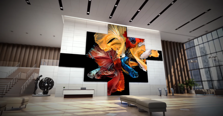 Samsung prezentuje gigantyczny, 583-calowy telewizor MicroLED