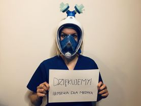 Koronawirus w Polsce. Niezwykła akcja #MaskaDlaMedyka - przerabiają maski do nurkowania w maski ochronne