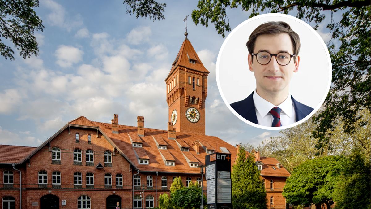 Na zdjęciu Hubert Cichocki, Prezes Sieci Badawczej Łukasiewicz, oraz siedziba Łukasiewicz - PORT we Wrocławiu, gdzie zatrudniony był Bartłomiej Ciążyński