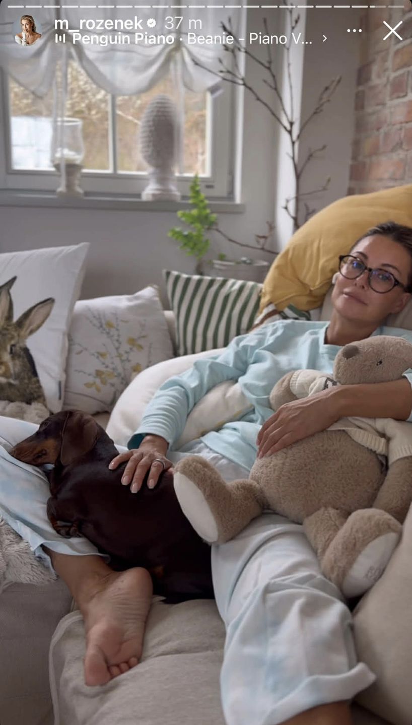 Naturalna Małgorzata Rozenek 