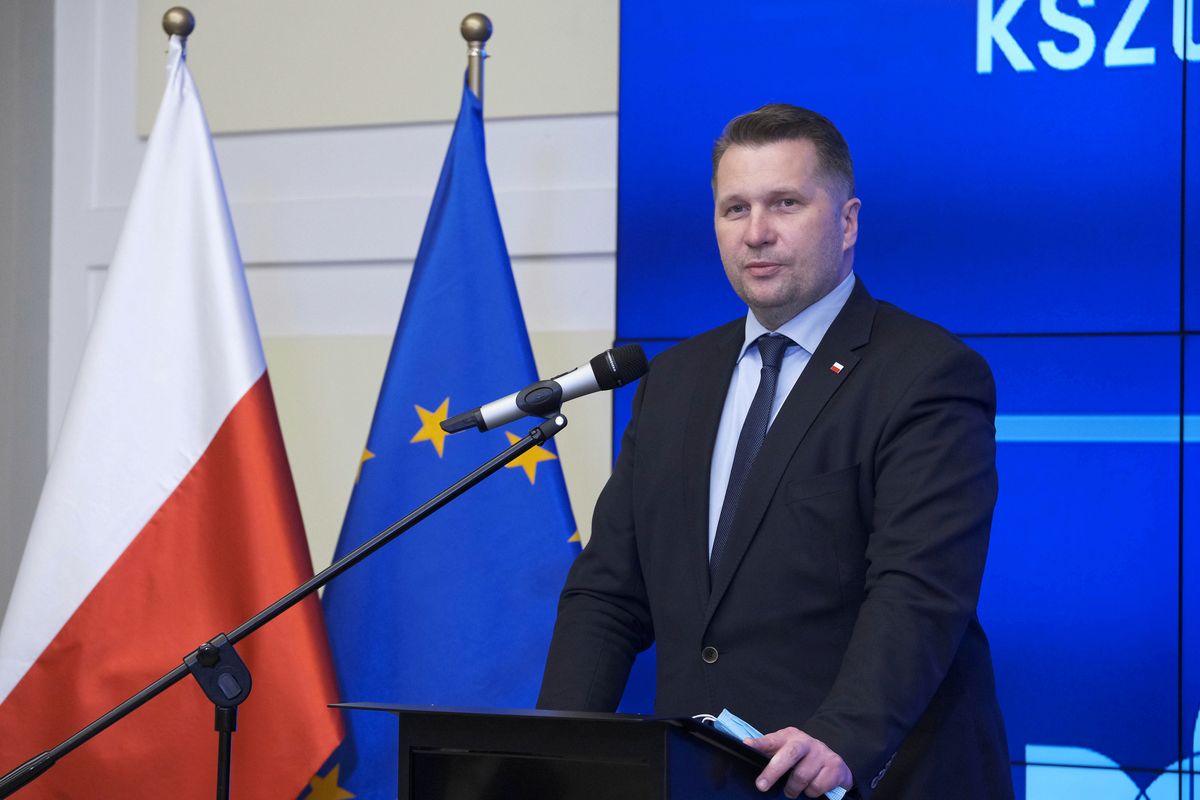 Minister edukacji i nauki Przemysław Czarnek