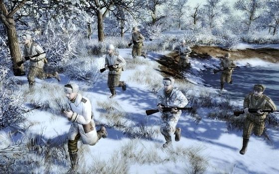 Men of War: Wyklęci Bohaterowie gra atak piechoty