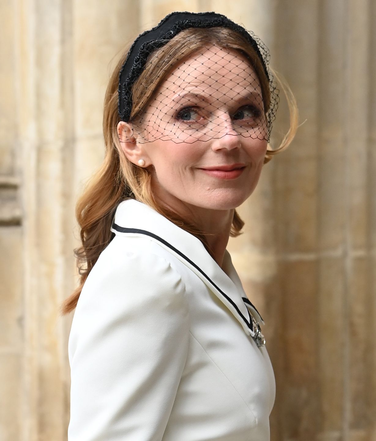 10 March 2025...Their Majesties The King Charles III and Queen Camilla, accompanied by The Prince William, Prince of Wales and Catherine Princess of Wales, The Princess Royal, Princess Anne and The Duke of Gloucester and Duchess of Gloucester attending the annual Commonwealth Day Service of Celebration at Westminster Abbey...Here: Geri Halliwell, Geri Horner. (Photo by Justin Goff Photos/Getty Images)
