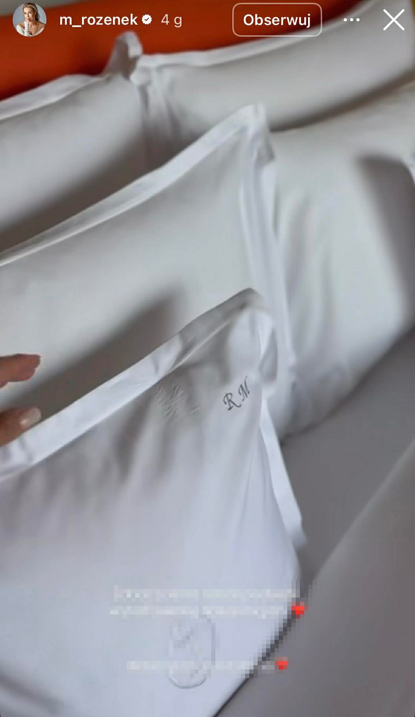 Małgorzata Rozenek nadaje z kurortu na Malediwach