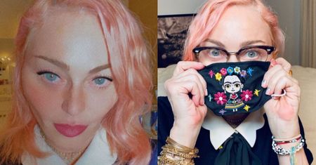 Ufarbowana na różowo Madonna pokazuje swoją NOWĄ TWARZ. "Jak OBCY!"