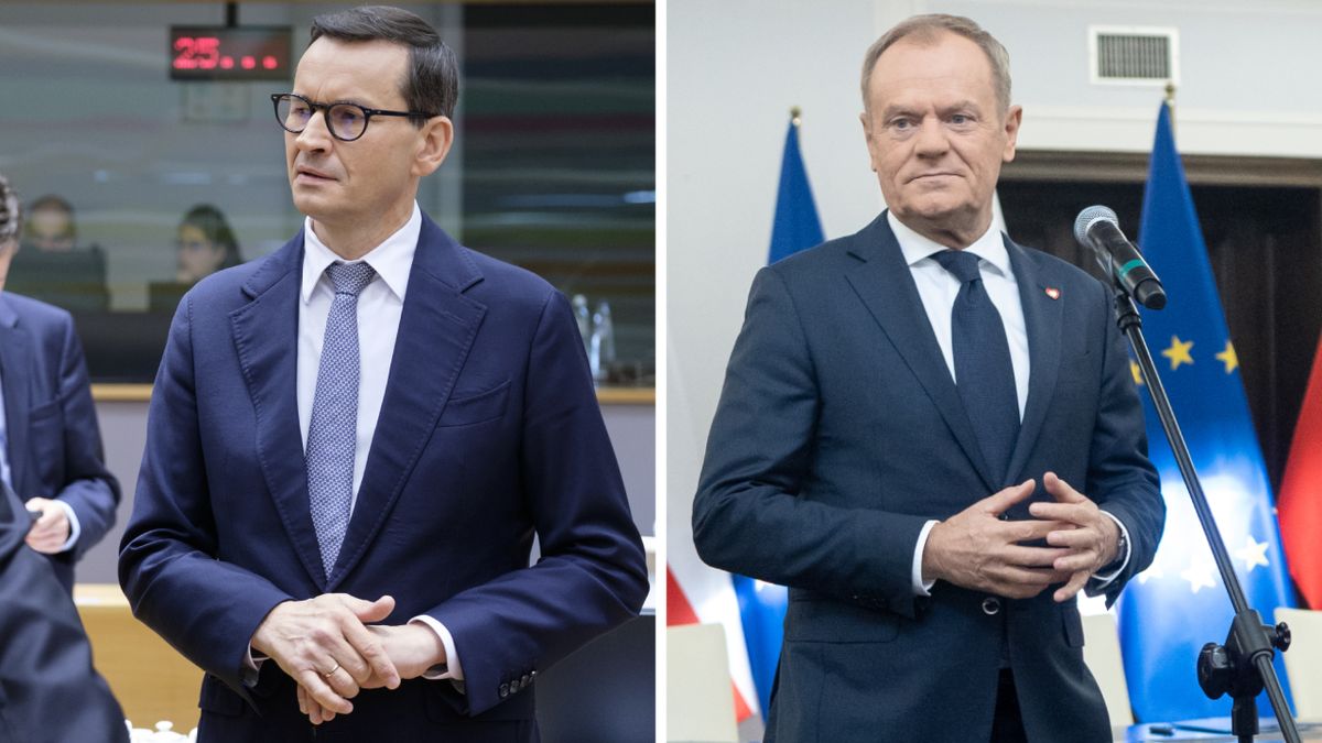 Mateusz Morawiecki, Donald Tusk