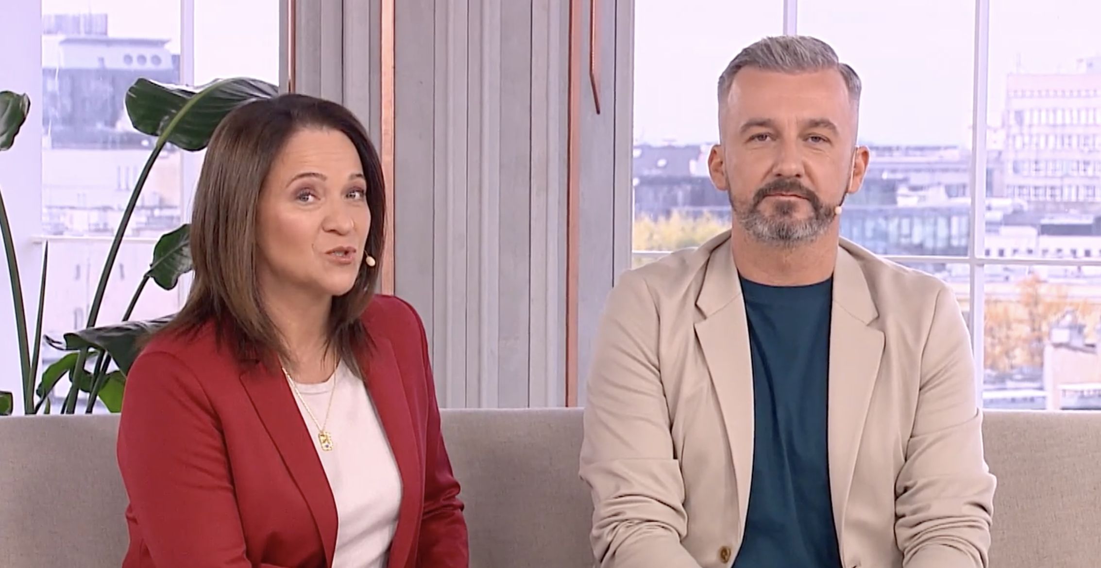 Kadr z programu "Dzień dobry TVN"
