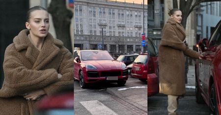 Karolina Pisarek zastawiła samochody swoim porsche za PÓŁ MILIONA i poczłapała załatwiać sprawunki