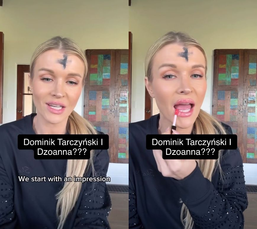 Joanna Krupa o znajomości z Dominikiem Tarczyńskim