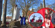Górka Klasztorna: Misterium Męki Pańskiej. Przybyły tłumy pielgrzymów