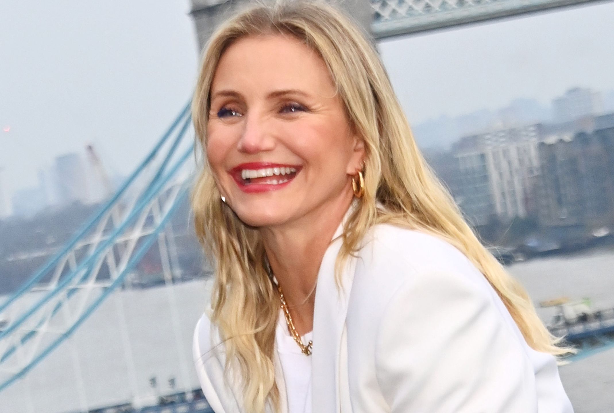 Cameron Diaz pojawiła się na Paris Fashion Week 