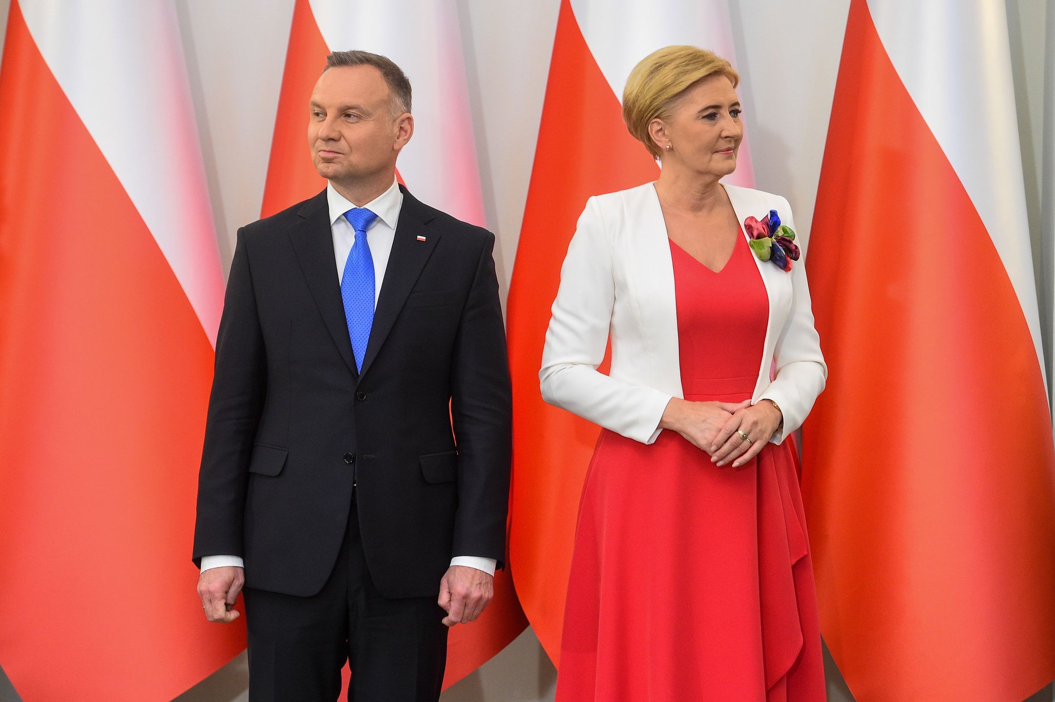 Agata Duda i Andrzej Duda