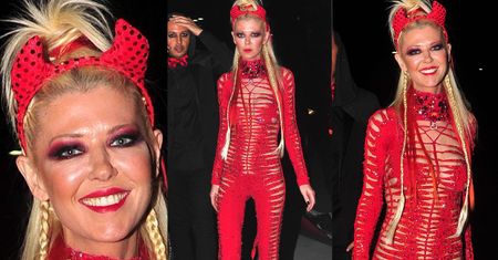 41-letnia Tara Reid w stroju "seksownego diabełka"