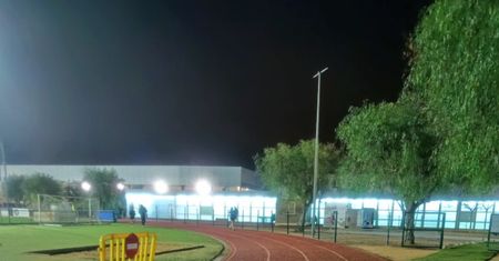 Przyjrzyj się uważnie. To pojawiło się na bieżni lekkoatletycznej