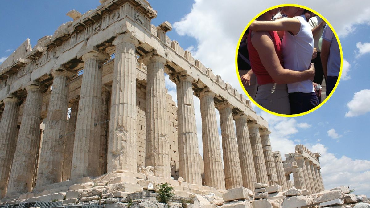 Homoseksualna para zdecydowała się na chwilę uniesienia